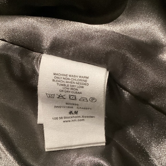 H&M Charcoal Teddy Jacket - Picture 5 of 9